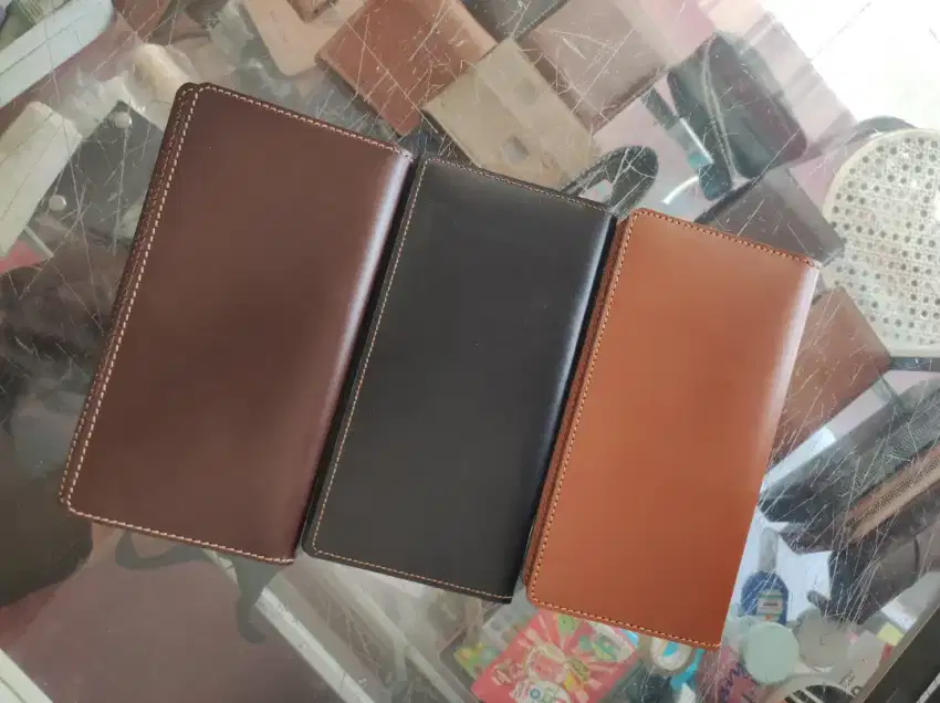 Dompet panjang kulit sapi asli