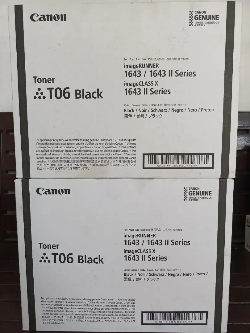 T06 UNTUK MESIN FOTOCOPY CANON IR 1643