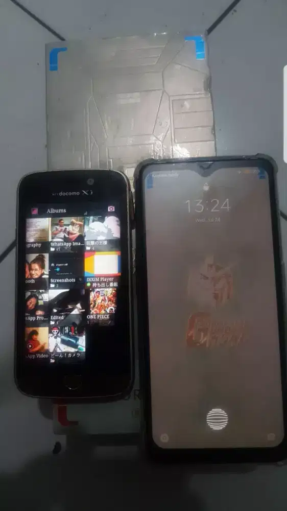 handphone android one piece, gundam