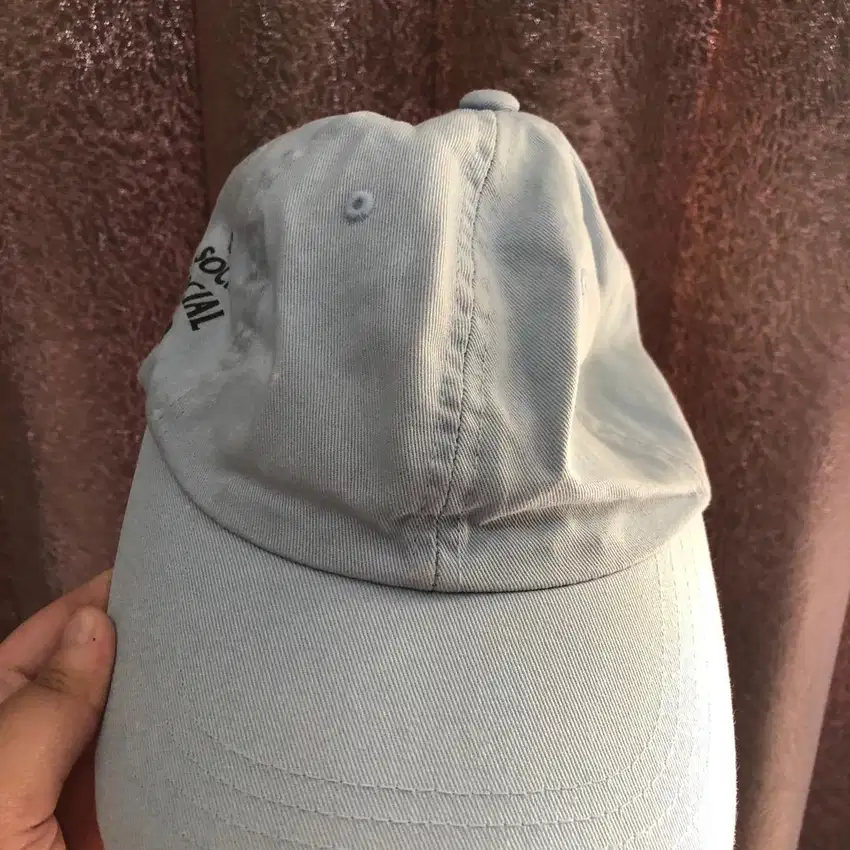 Topi anti social social club assc biru