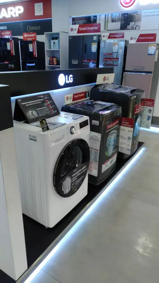 LG Mesin cuci, Top loading&Front Loading