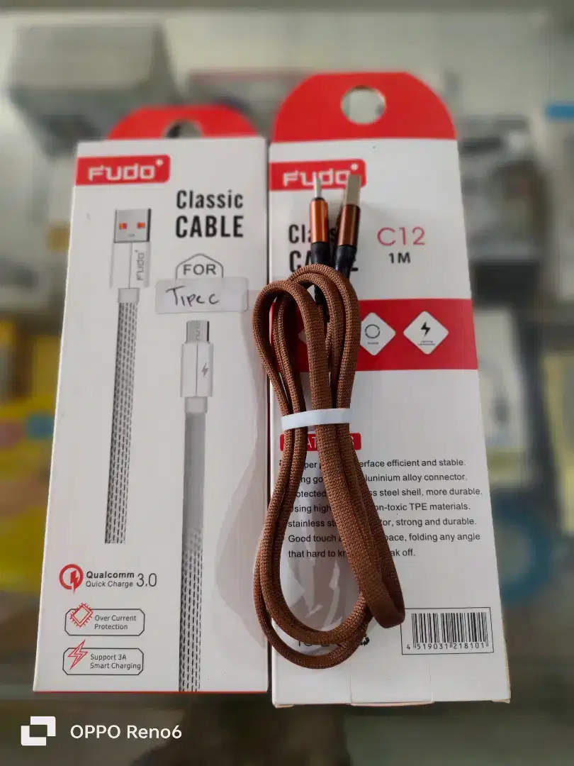 Kabel Data Fudo Micro Type C