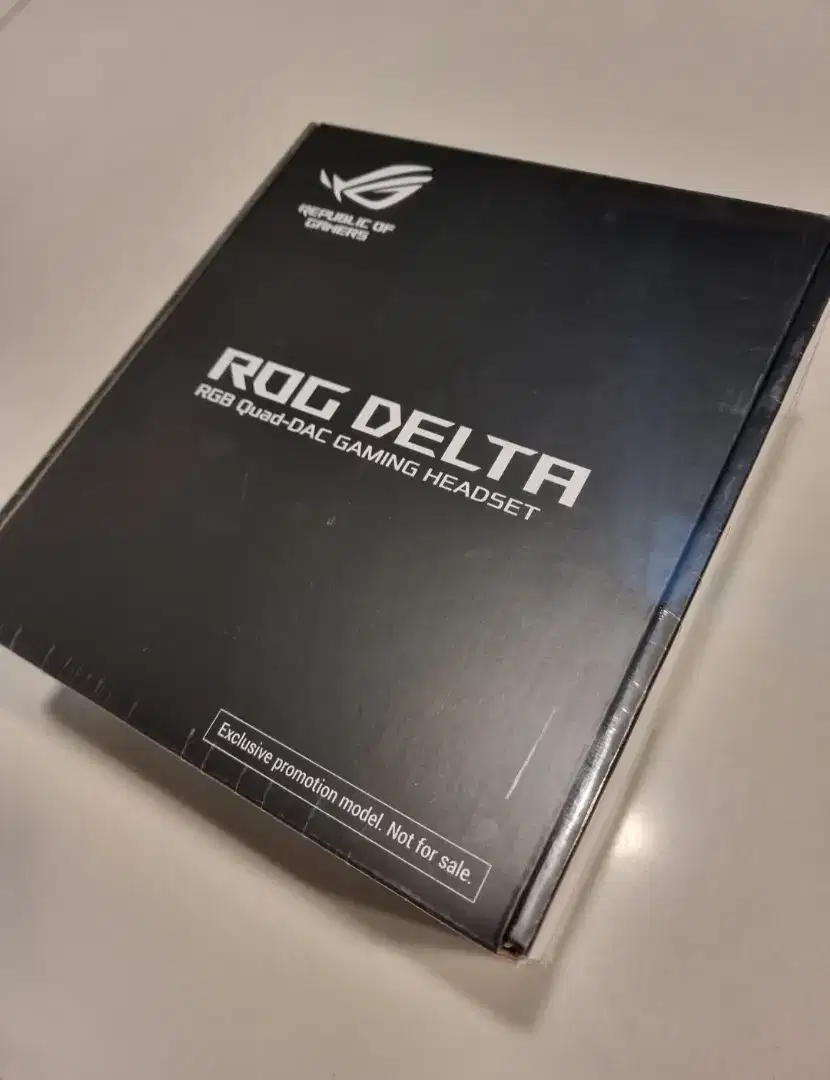 ASUS ROG Delta Quad DAC RGB Gaming Headset Headphone ORIGINAL