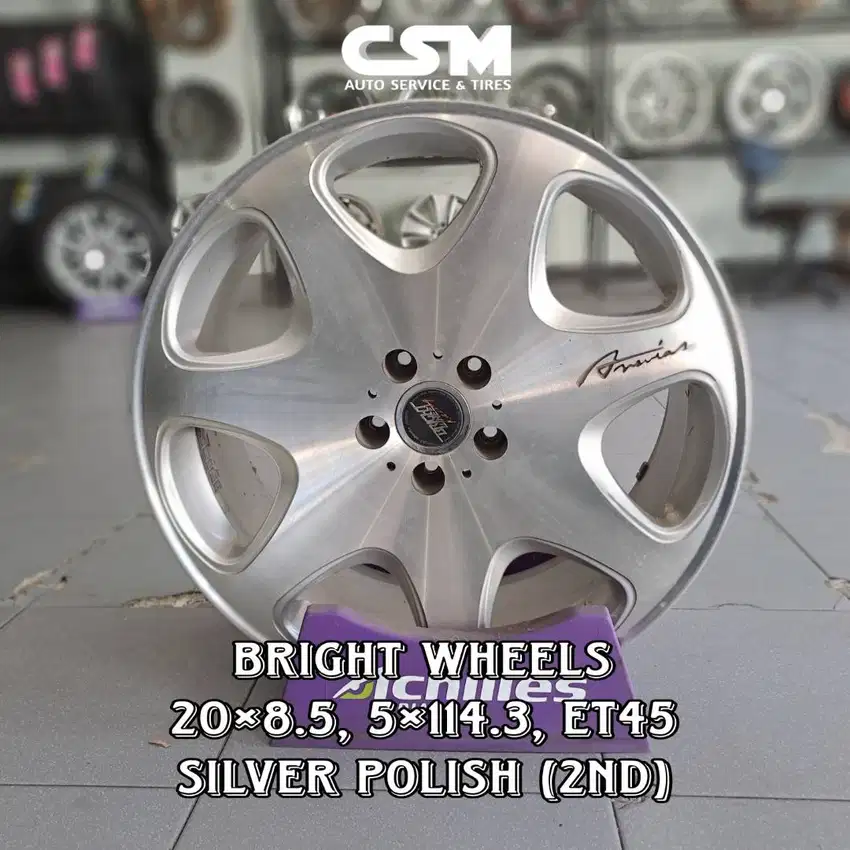 Velg Bright Wheels Racing R20. For Alphard, Fortuner, Zenix, Reborn
