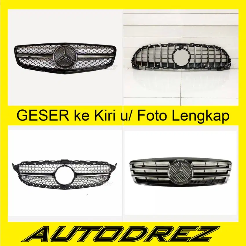 Grill Grille Mercy Mercedes Benz C Class Coupe W203 W204 W205 W206 AMG