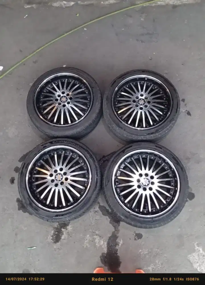 Velg scarlet r17 4x100 lbr7 et40 sepaket ban