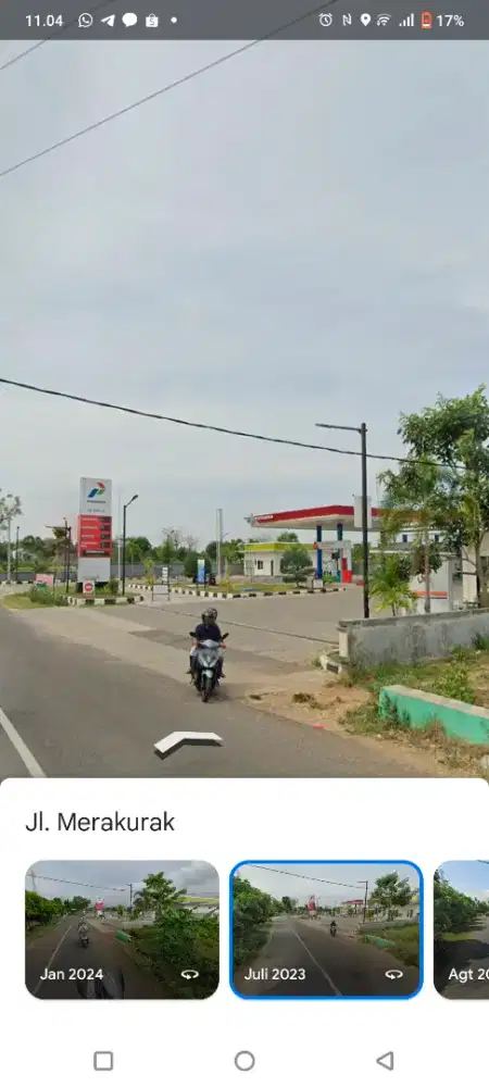 Di jual ruko dilokasi yg sangat strategis, dekat POM bensin dan pabrik