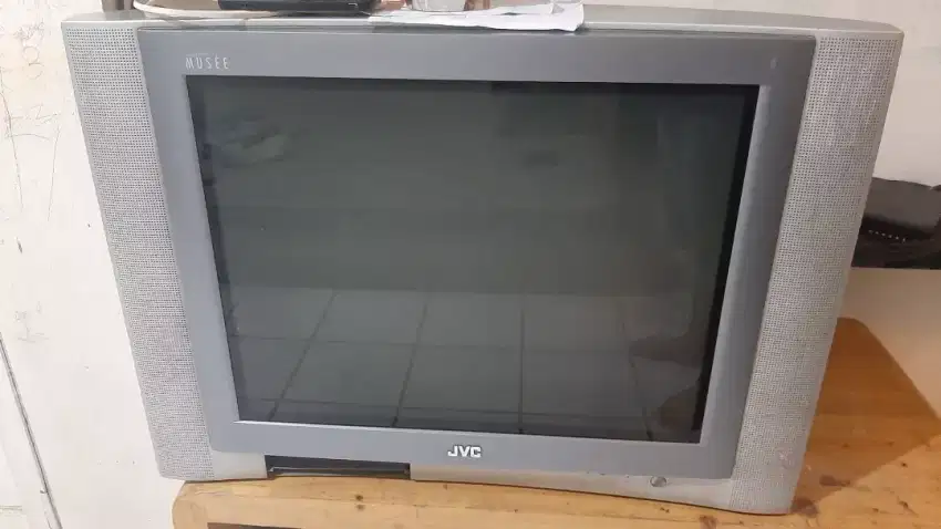 Dijual TV CRT JVC 29 Musee AV-29WS21 Silver Surround Sensor Pic Import