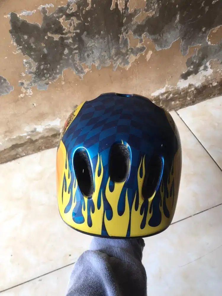 2pcs helm sepeda anak