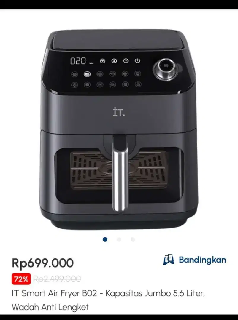 IT SMART AIR FRYER 5,6 LITER