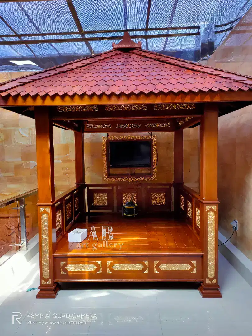 Gazebo Ukir Custom