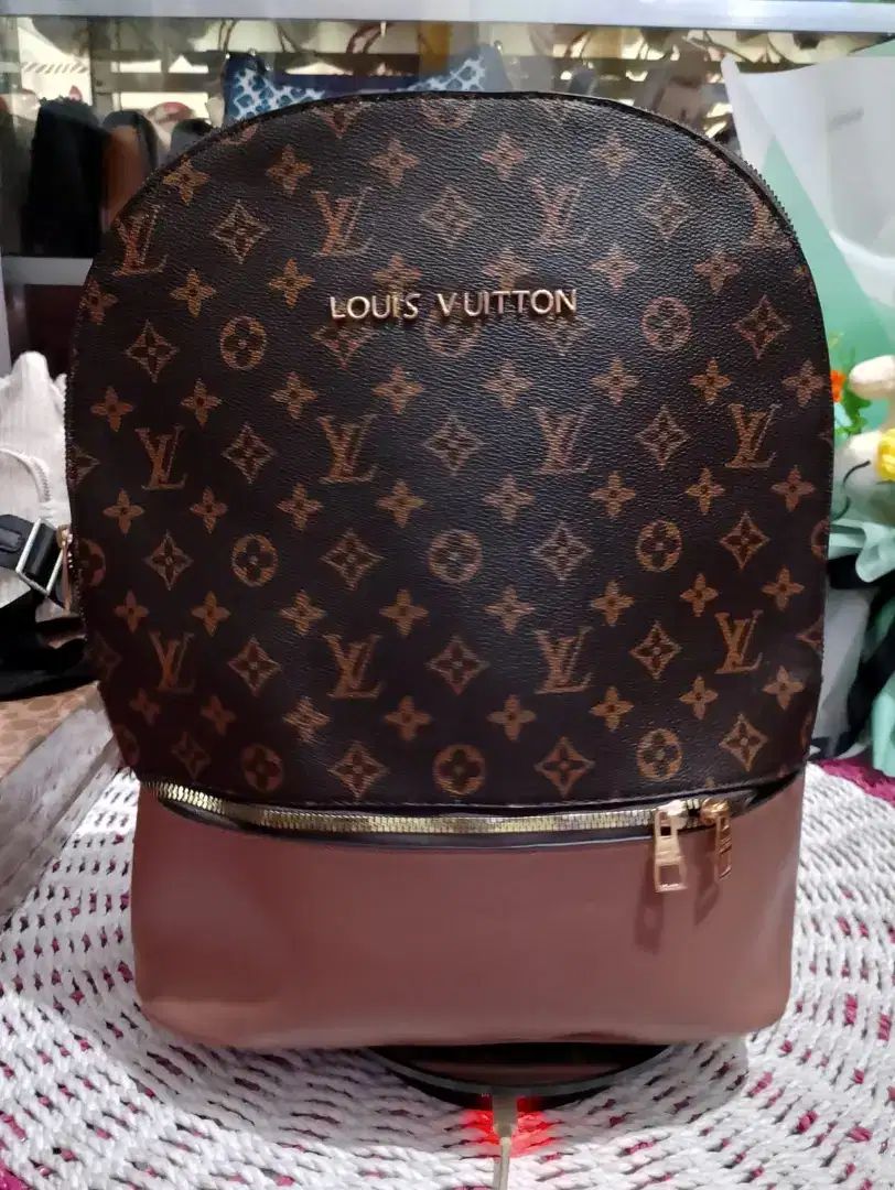 Ransel LV import kulit sintetis