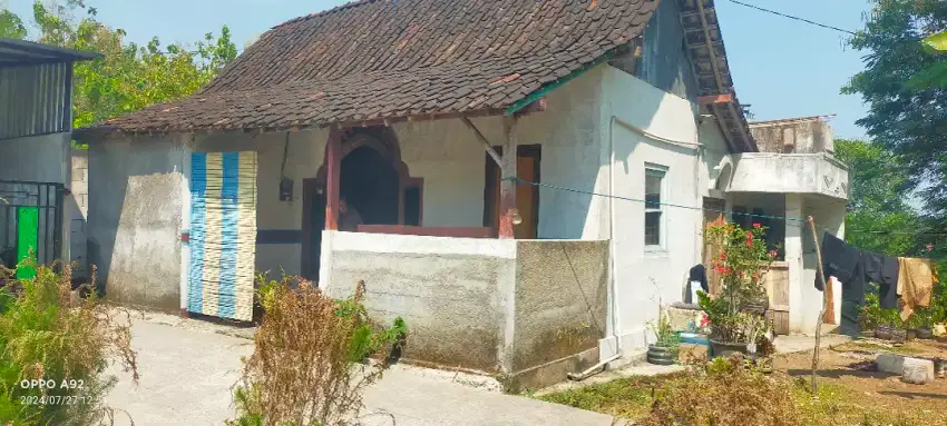 Jual rumah kampung lokasi depan dalem kopi luas 90m harga 160jt nego