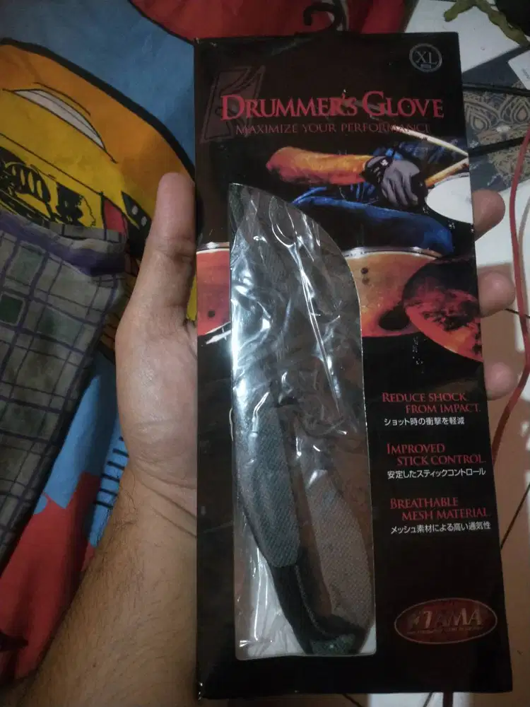 Sarung tangan drummer merk TAMA
