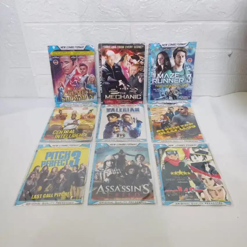 (COD) Koleksi DVD Kaset Film & Musik Bluray Preloved Termurah