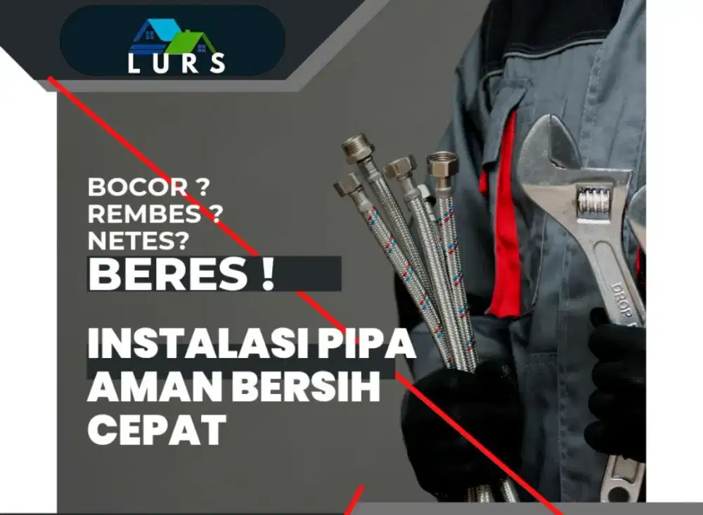 Jasa instalasi pipa Air, Listrik, dan Gas