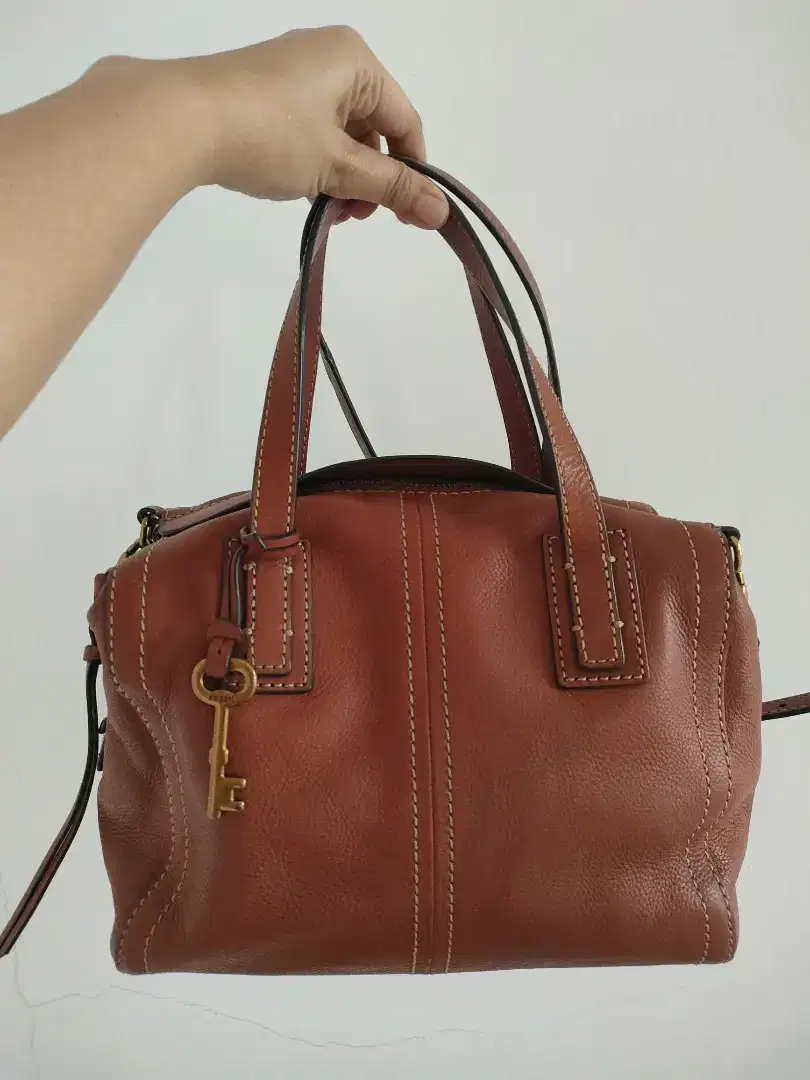 TAS FOSSIL EMMA SATCHEL preloved