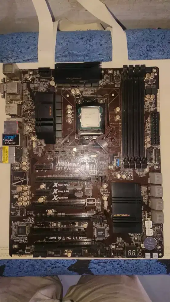 Motherboard Asrock Z87 Intel Core i5 4690 RAM 16 GB Hyper X