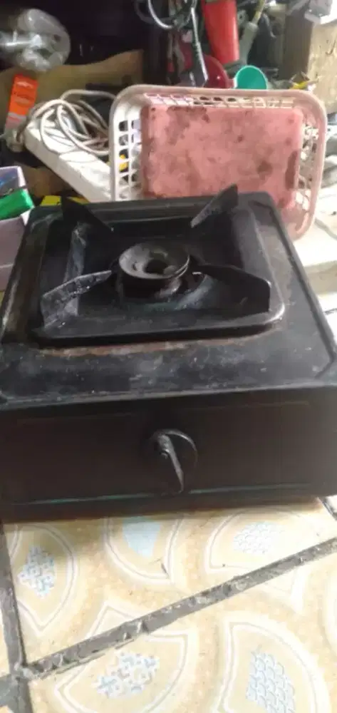 Kompor gas single dr rinai kond normal jgn lht fisik tp fungsi murah