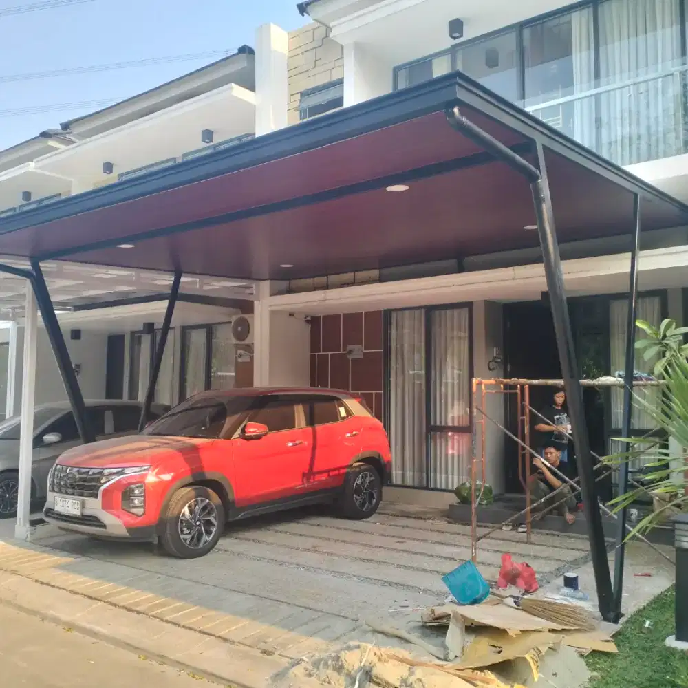 Kanopi besi Tangerang setu serepong