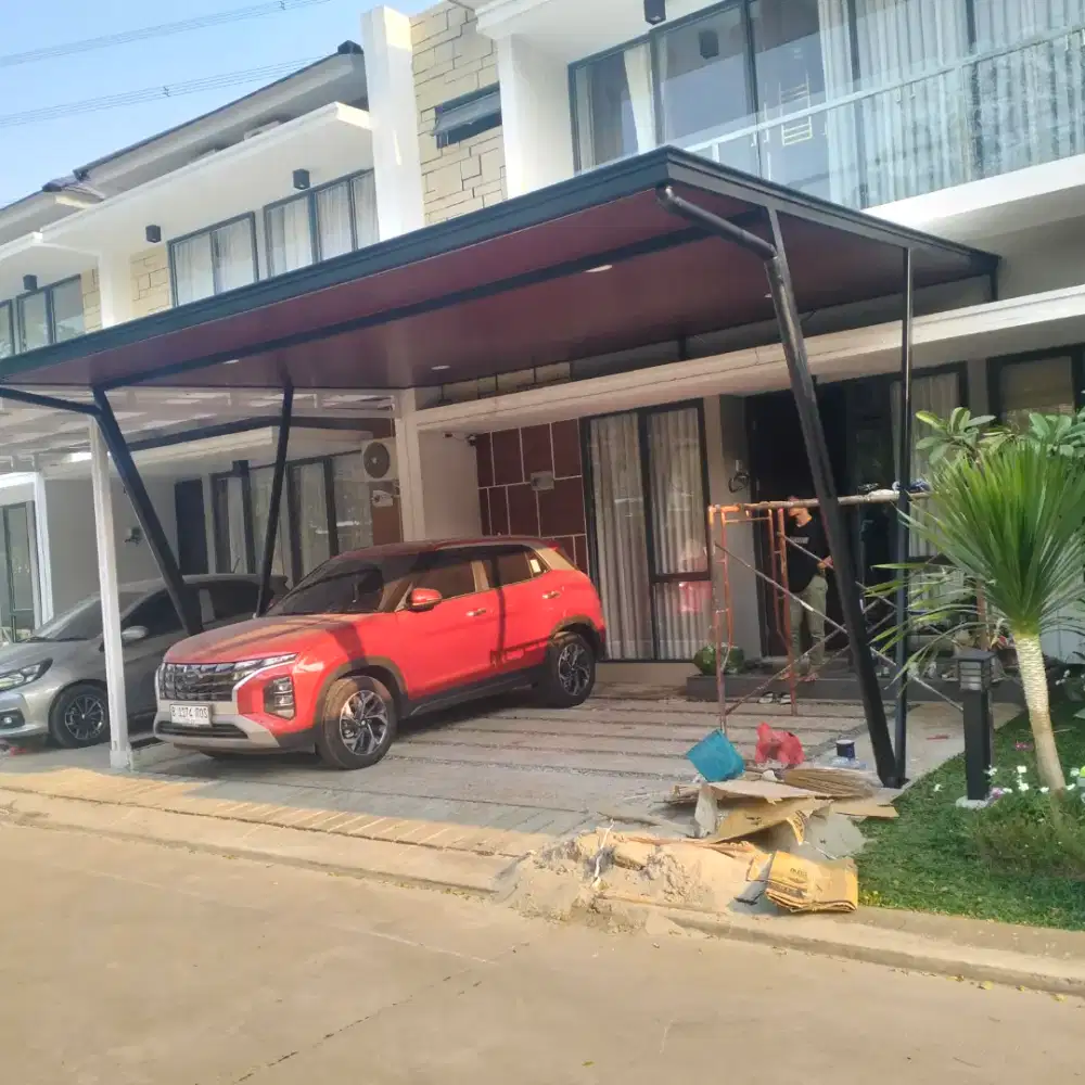 Kanopi besi Tangerang setu serepong