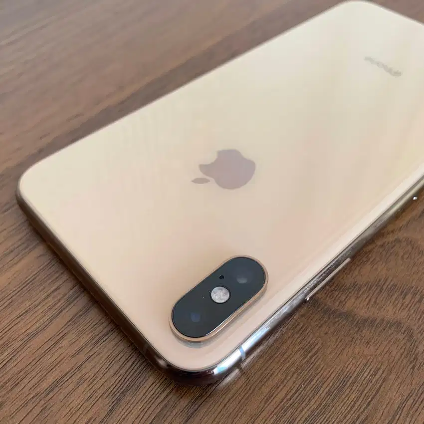 iPhone Xs Max 256GB Gold original blm pernah service bs TT iPhone 14