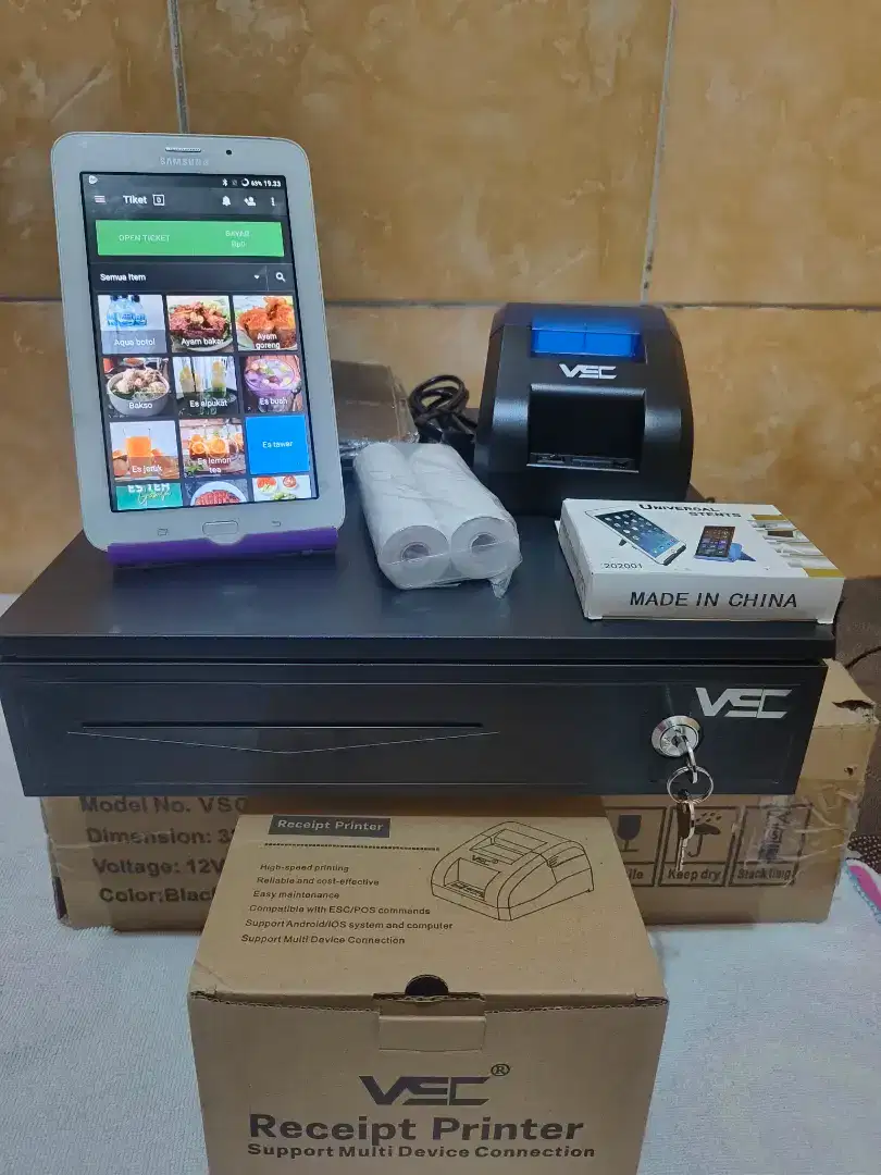 FOR SALE!! ALAT KASIR ANDROID, UMKM, CAFE& RESTO, WARKOP, LONDRY, DLL