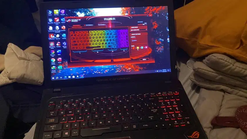 ROG GL553VD i7 16GB 1TB GTX1050 4GB RGB Fullset