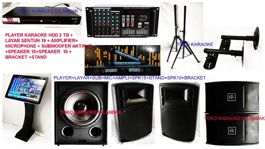 paket sound lengkap player 30 ribu lagu