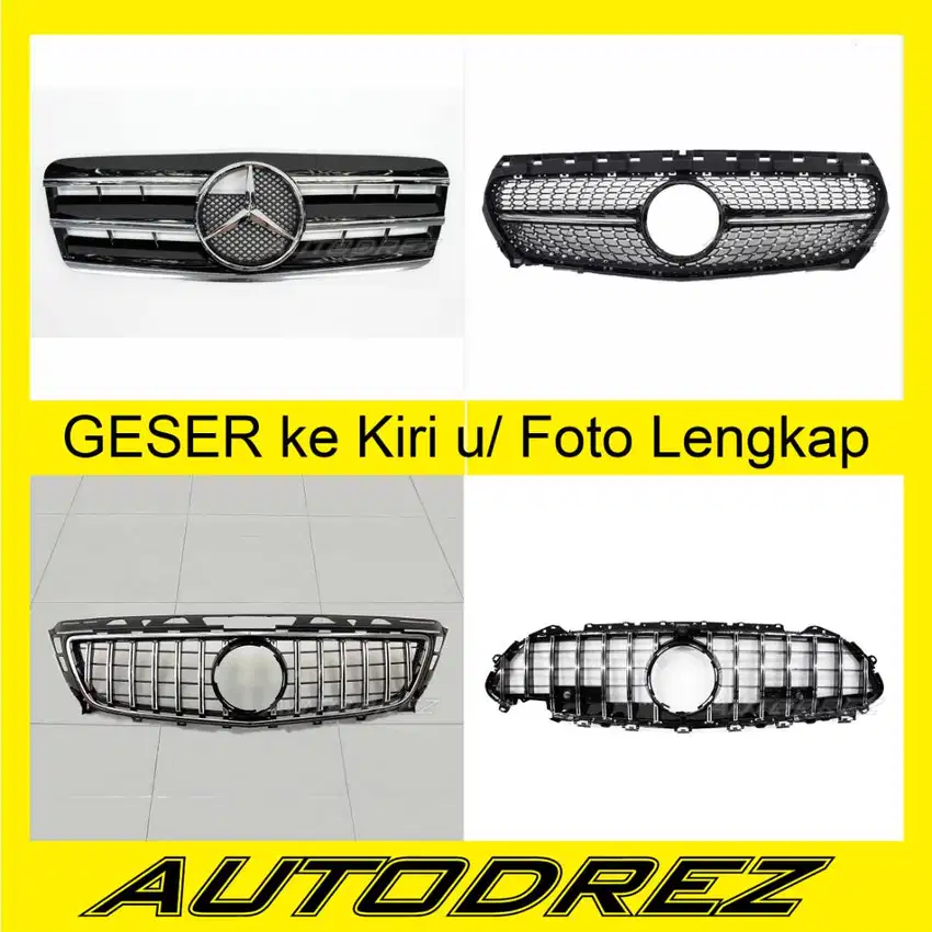 Grill Grille Mercy Mercedes Benz CLK CLA CLS AMG GT Diamond Taiwan