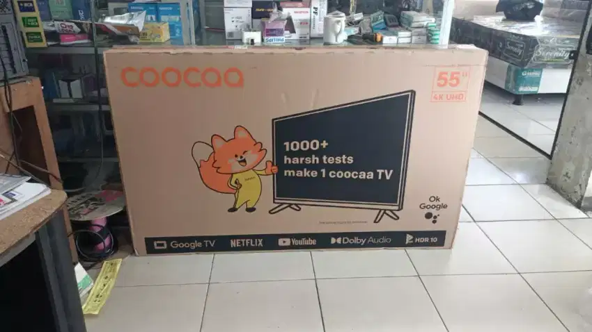 TV LED Coocaa android dan smart