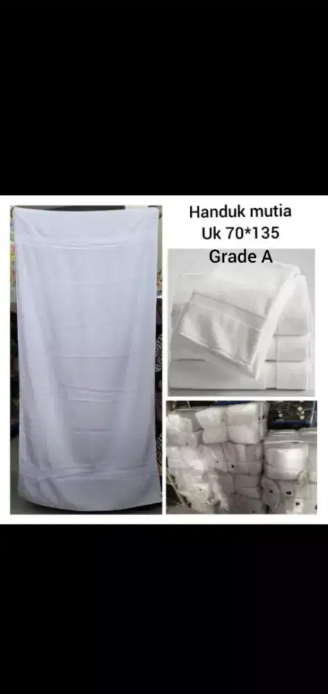 Handuk Mutia Putih