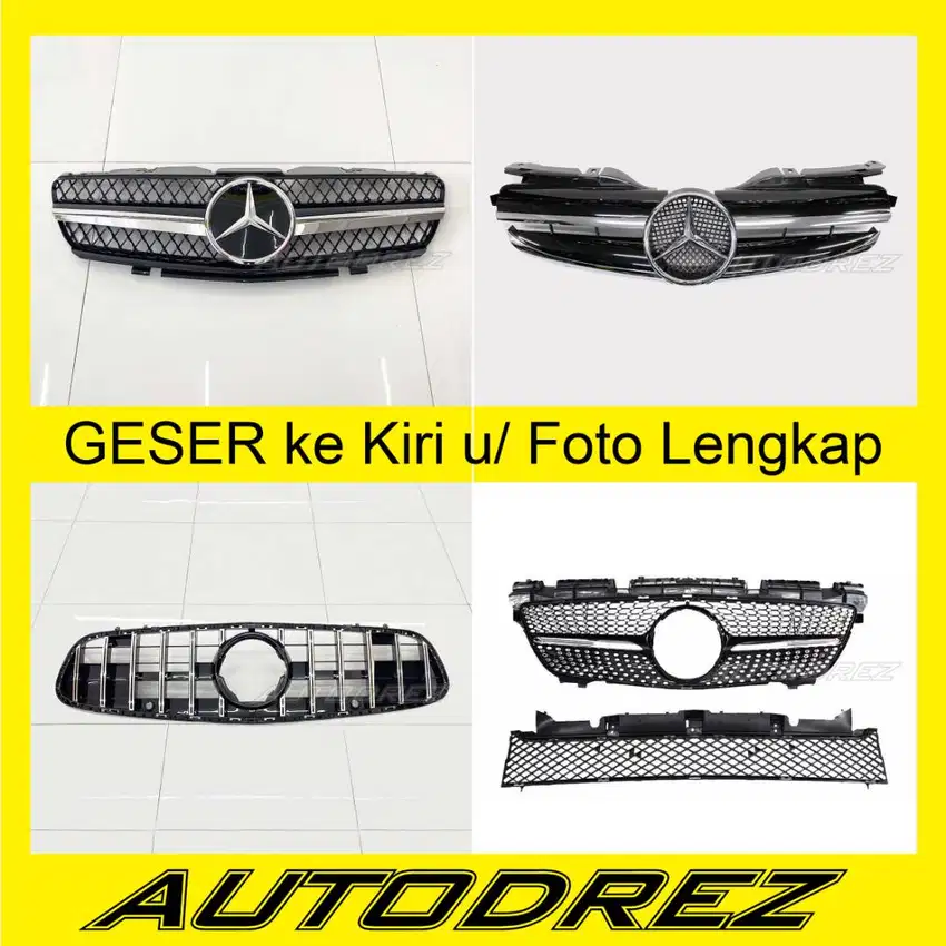 Grill Grille Mercy Mercedes Benz SL SLK SLC R230 R231 R170 R172 AMG GT