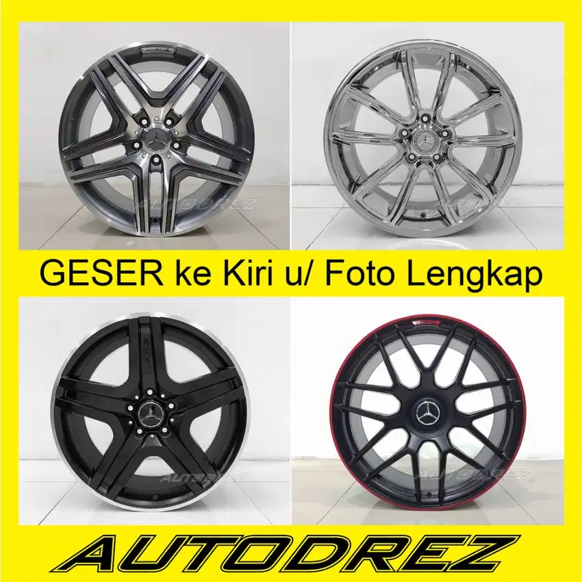 Velg Mercy Mercedes Jip W460 W463 G63 AMG Ring 20 R20 PCD 5x130