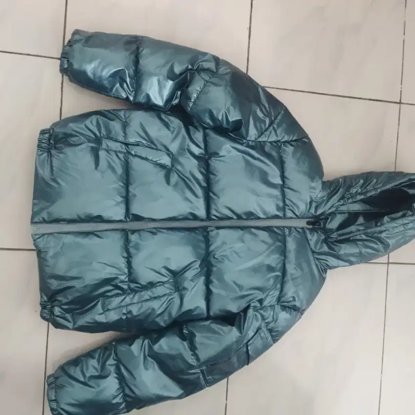 Jaket puffer gelembung tebal hangat size L/XL