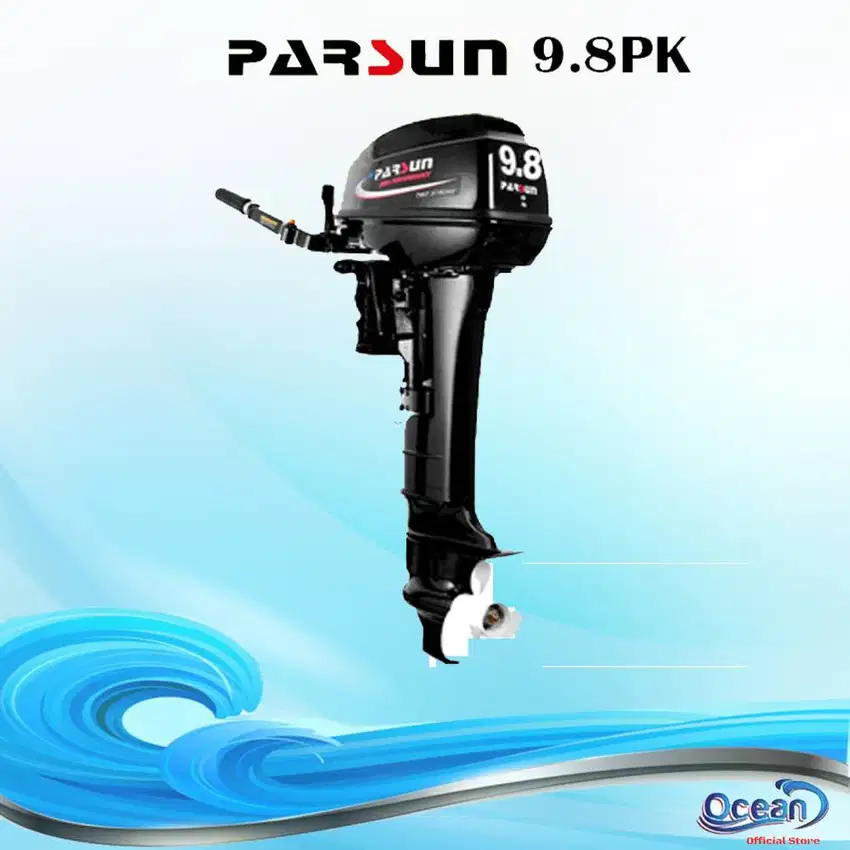 Mesin Tempel Perahu Outboard Motor Parsun 9.8PK Untuk Perahu