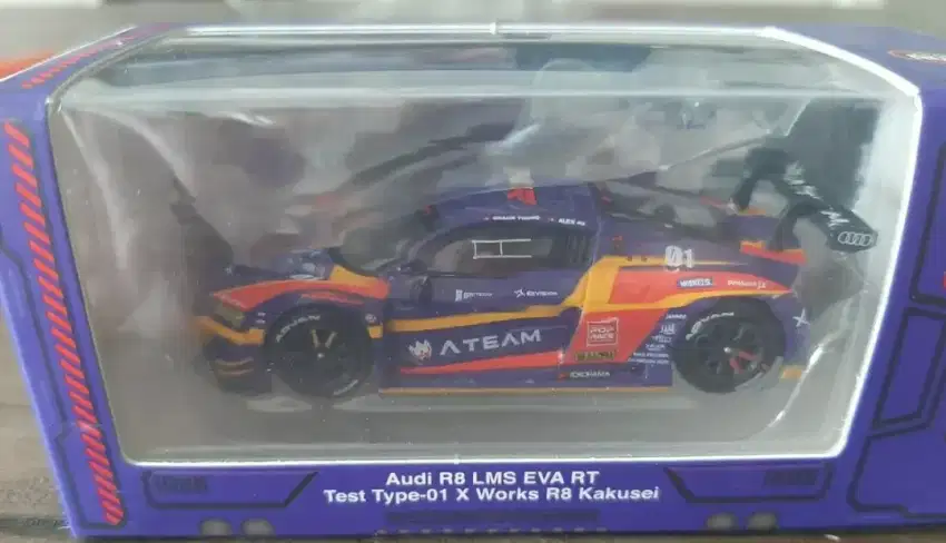 Mainan mobil diecast evangelion