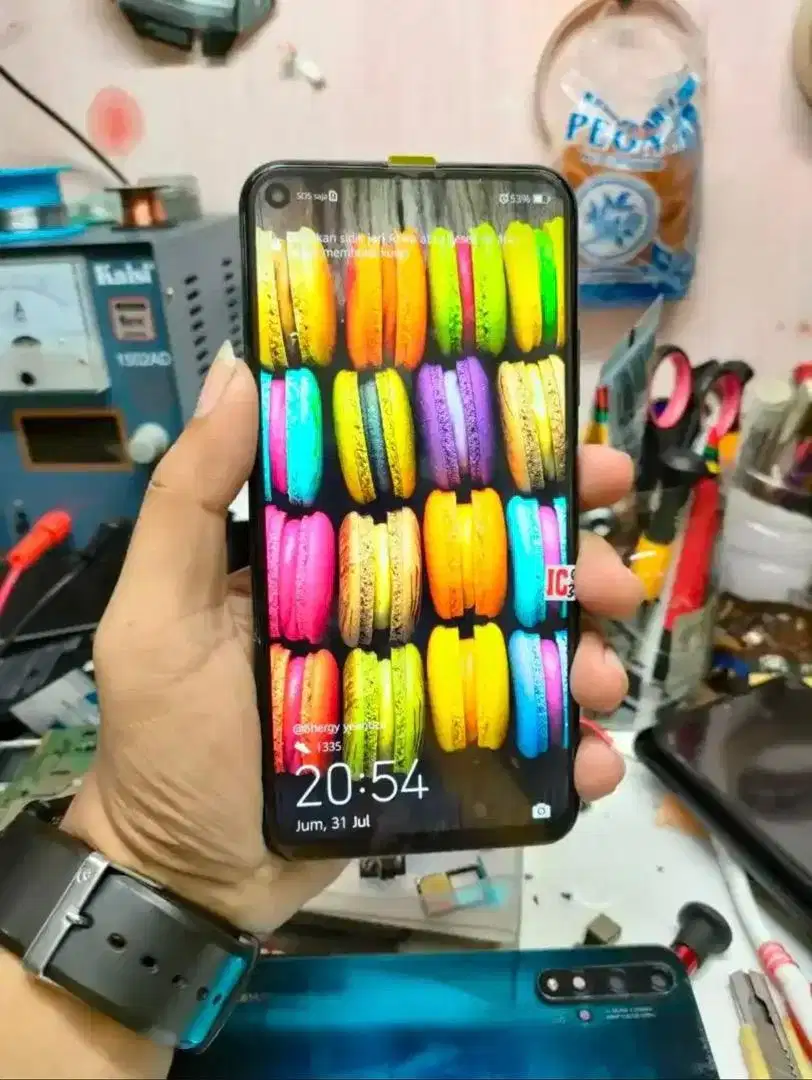 Lcd Huawei Nova 5T (Harga plus pasang)