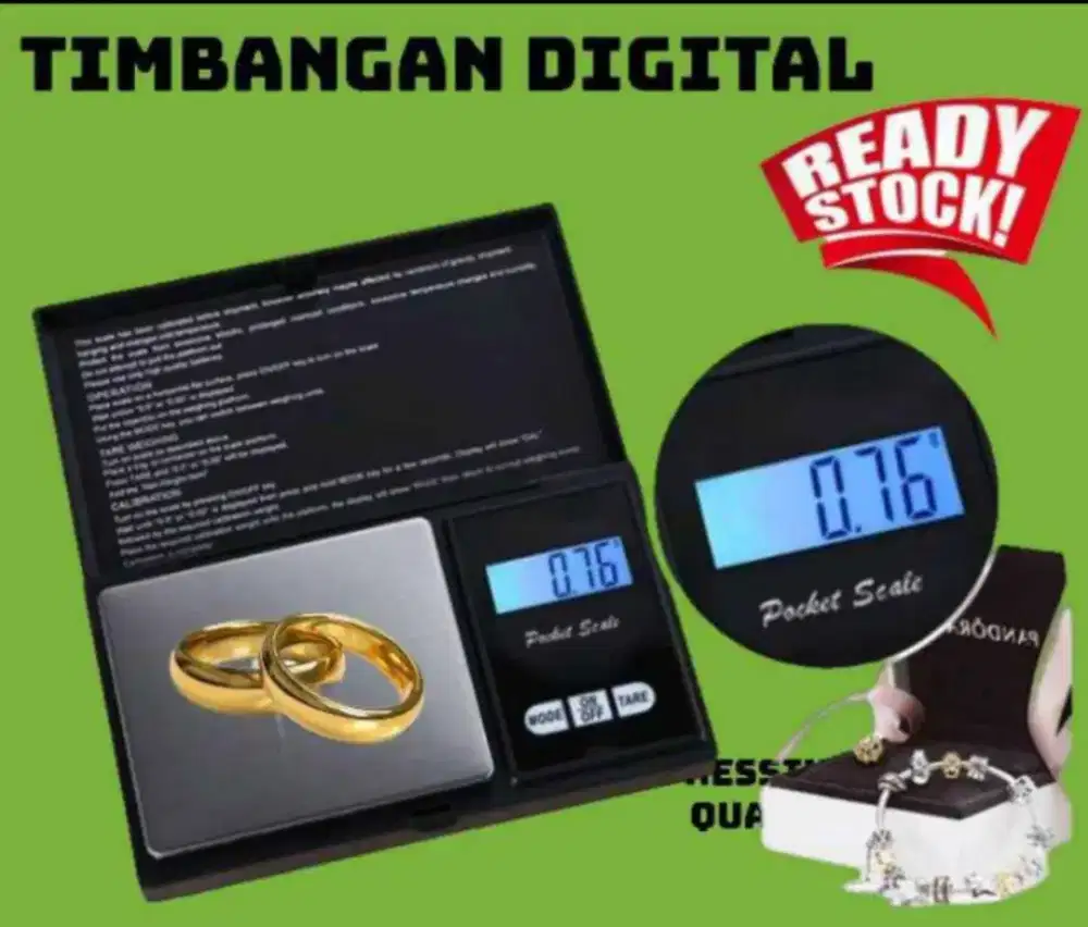 Timbangan emas digital baru