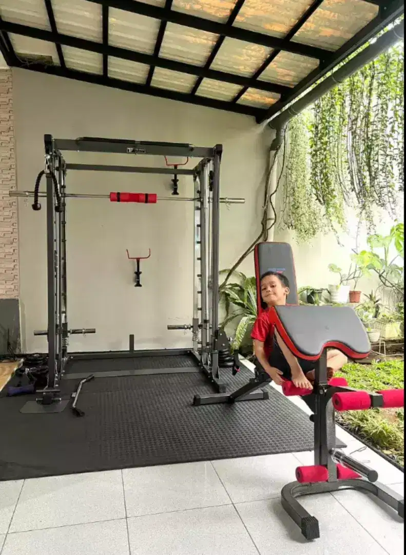 Alat fitness power rack tl 022 kokoh