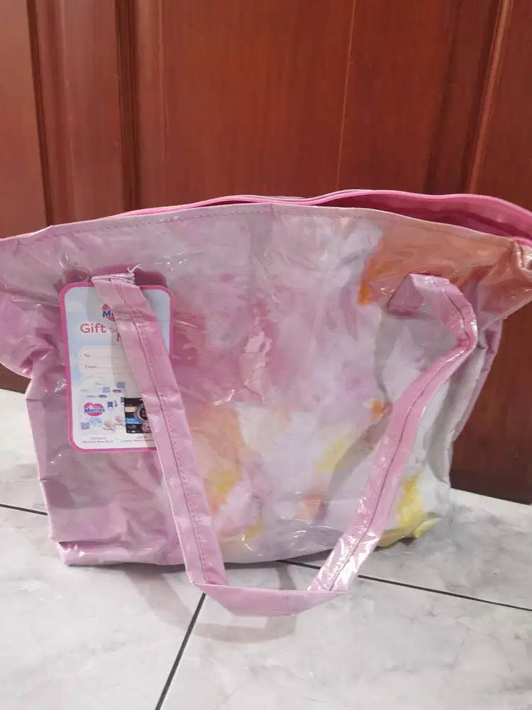 PASTI MURAH - Tas Bayi - Merries (Pink & Hijau) TAS BALITA
