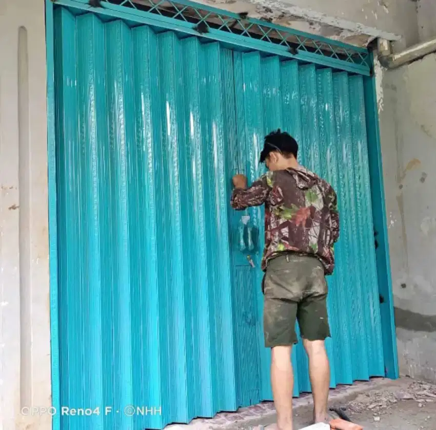 FOLDING GATE ROLLING DOOR