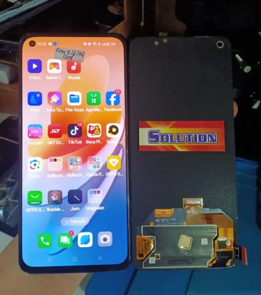 LCD TOUCHSCREEN OPPO RENO 5 4G / RENO 6 4G ORI OLED + PASANG