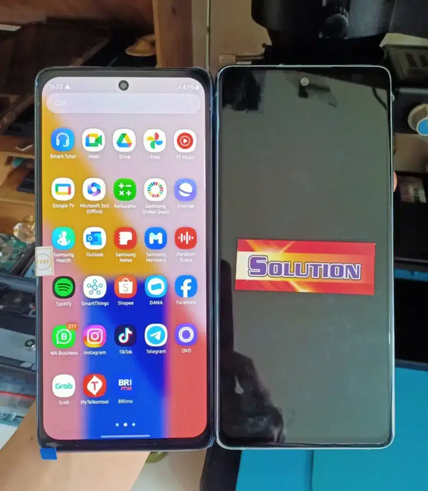 LCD TOUCHSCREEN SAMSUNG S20 FE ORI OLED + PASANG