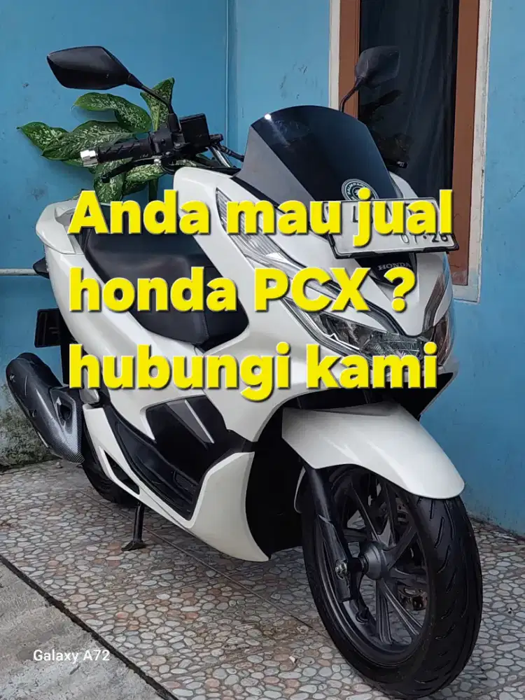menerima dan membeli honda pcx 2019 tua muda