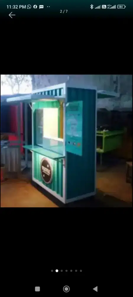 Gerobak jualan kekinian