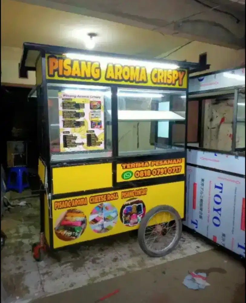 Gerobak jualan custom