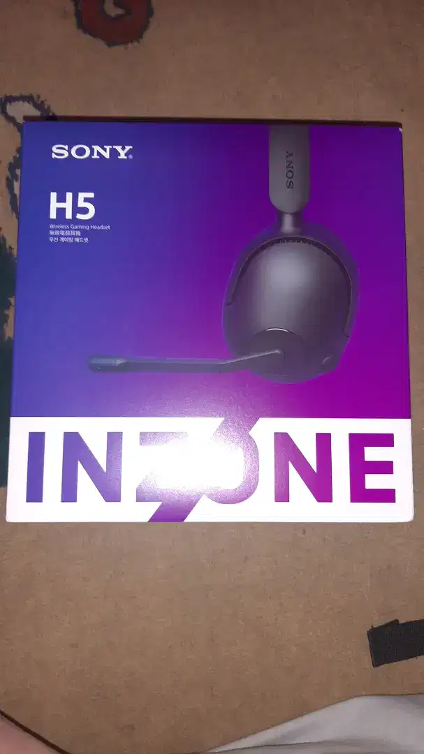 SONY INZONE H5 Wireless Gaming Headset black