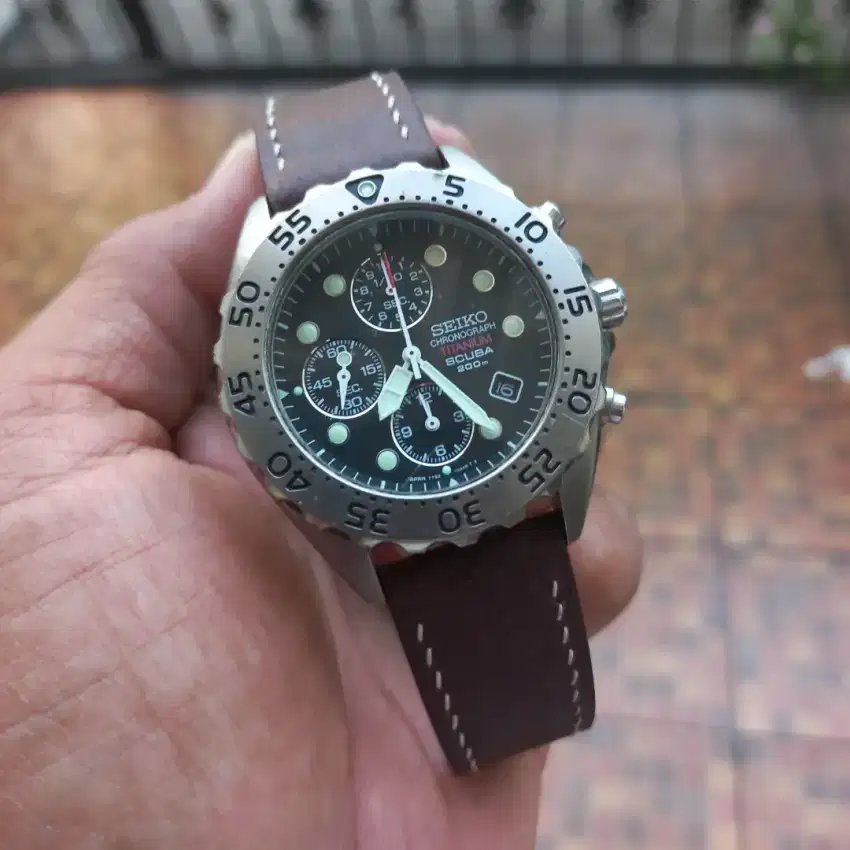 Seiko TITANIUM Scuba Diver SBDQ001