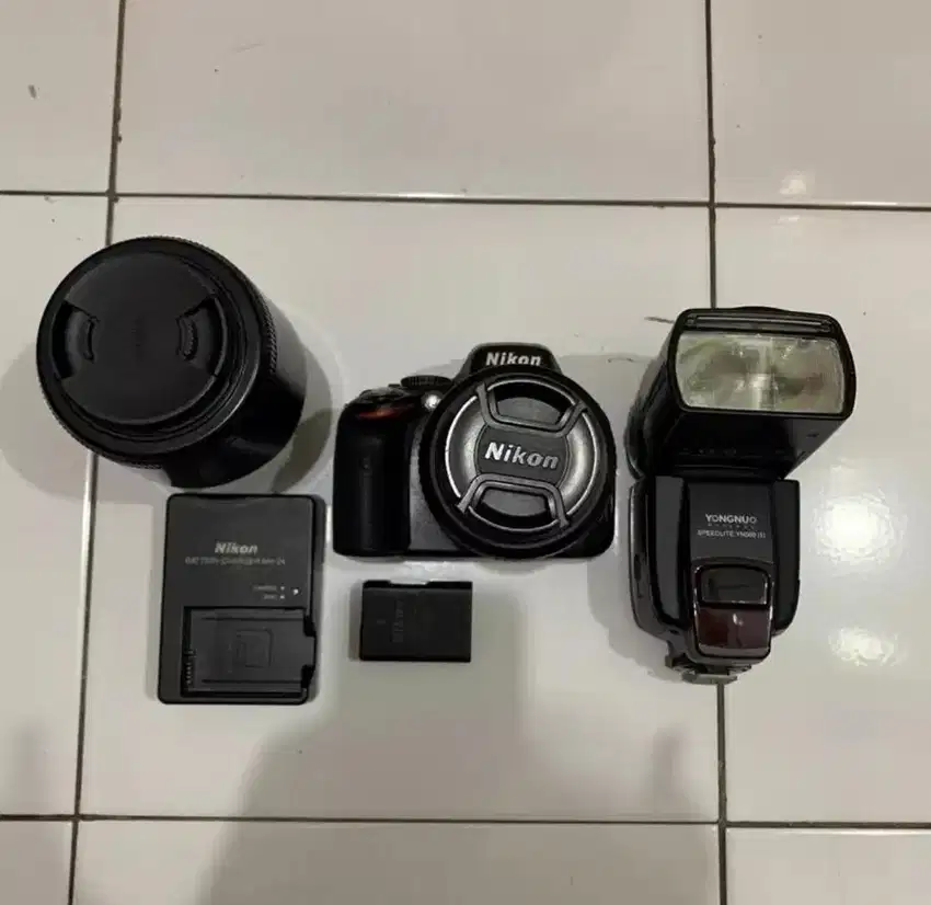 Full Set - Nikon DSLR 5100 ( Paket Lengkap )